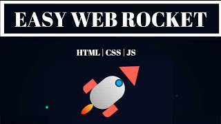 Click Anywhere and Watch a Rocket Fly | HTML CSS JavaScript Project
