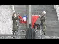 👍🏻 國軍儀隊 雨中升旗 💦 中華民國 113年 10月 23日 星期三 flag raising ceremony in the rain in taiwan october 23 2024