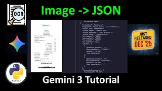 How to Use Gemini 3 for FREE OCR in 5 Minutes (Python API Tutorial): Image to JSON