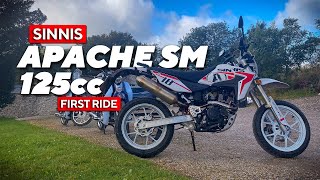 Sinnis Apache 125cc 2020 First Ride Review - Enroute to the BIG little Adventure