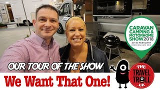 Caravan, Camping \u0026 Motorhomes Show NEC 2018 Part 1