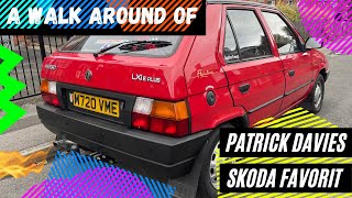 A Time Warp Example Of Patrick Davies Amazing Skoda Favorit.