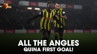 ALL THE ANGLES | QUINA'S FIRST GOAL! 🙌