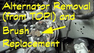 Alternator Removal (from the top!) and Brush Replacement on 2018-22 Honda Accord 1.5T