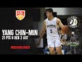 Yang Chin-Min 21 points Highlights vs Macau Black Bears