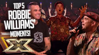 TOP 5 ROBBIE WILLIAMS MOMENTS! | The X Factor UK