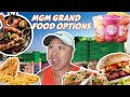 ‼️FULL WALKTHROUGH Tour AND ALL FOOD 🍱 OPTIONS at MGM Grand Las Vegas🚶