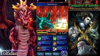 [FFBE] Conqueror of Izander ELT - King's Knight party