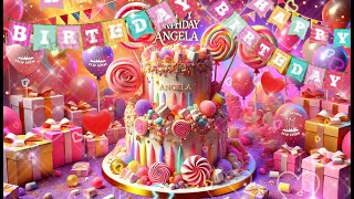 Happy Birthday ANGELA! 🎶 You Have to Hear This!| NEW SONG 2025