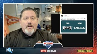 Eagles New Wordmark Logo? Dan Sileo Reacts | "F" | JAKIB Sports