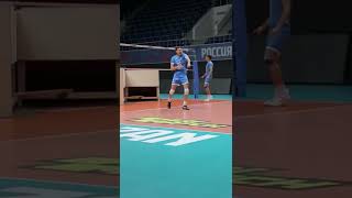 block with cycle | #shorts #subscribe #volleyball