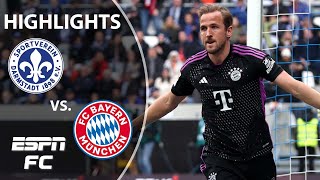 🚨 HISTORY FOR HARRY KANE! 🚨 Darmstadt vs. Bayern Munich | Bundesliga Highlights | ESPN FC