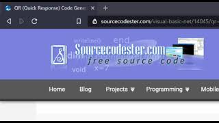 QR Quick Response Code Generator using VB NET Tutorial