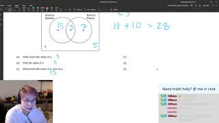 IB Math SL 2019 Paper 1