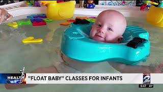 Spa claims float therapy can help babies sleep, eat better