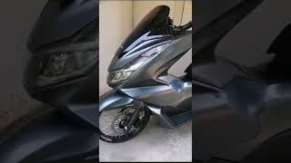 pcx160 สีเทาดำ