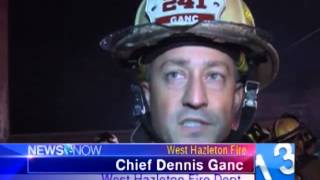 West Hazleton Fire 10 10 2013