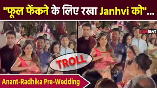 Anant Ambani Pre Wedding: Janhvi Kapoor Anant Wedding Troll Video; Netizens बोले- पैसों के लिए...!