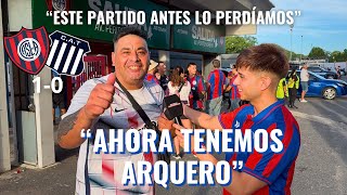 REACCION DE LOS HINCHAS: SAN LORENZO 1-0 TALLERES