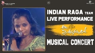 Indian Raga Team Live Performance @ Ala Vaikunthapurramuloo Musical Concert | Allu Arjun, Trivikram