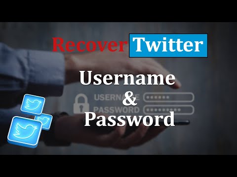 Recover Twitter Username and Password Reset Twitter Account Password