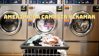 Amerika'da Çamaşır Günü | Biraz Deneyim Biraz Sohbet | Laundry | Vlog 🧺🇺🇸