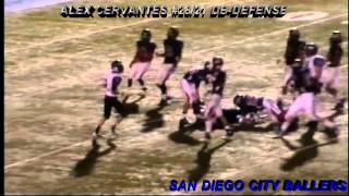 Alex Cervantes #28,21DB,RB   Montgomery HS   Highlight Tape 2