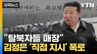 [자막뉴스] 적나라하게 드러난 김정은 '직접 지시'...북한, 필사적인 대응 / YTN