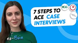 Case interview MASTERCLASS (step-by-step guide with ex-Bain pro)