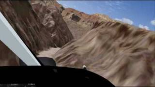 FSX Airwolf Grand Canyon Run and High Performance Climb