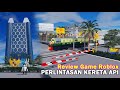 Review Game Perlintasan Kereta Api Keren | Roblox Kereta Indonesia