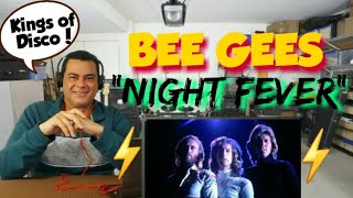 BEE GEES - NIGHT FEVER - REACTION!!!