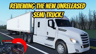 Reviewing UNRELEASED SEMI TRUCK COMING SOON!? Central Kansas Roleplay