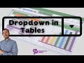 Master Google SHEETS Dropdowns with the New 2024 Tables Feature! 📊