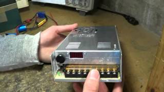 Modifying a S-400-12 switchmode power supply for variable output voltage