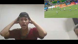 (ÉPICA REACCIÓN) - GOLAZO de Venezuela vs Brasil