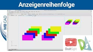 Anzeigenreihenfolge in DraftSight - Versteckte und verdeckte Elemente sichtbar machen | MB CAD