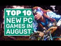 Top 10 New PC Games For August 2020