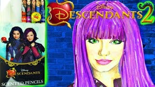 Disney DESCENDANTS 2 HARRY HOOK Drawing. Learn HOW TO DRAW The New ...