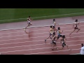 2017東部春季記録会　中学男子100m　4組 標準スロー付