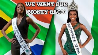 Nigerians demand their money back... Useless #missuniversenigeria