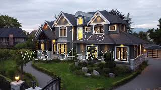 Breathtaking Luxury Residence in Prime Shaughnessy! @ 1529 W 34th Ave. Vancouver BC