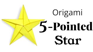 How to make a paper Star - easy origami ninja star
