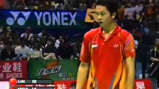 Sudirman Cup 2005 Final - Taufik Hidayat[IND] Vs Lin Dan[CHN]