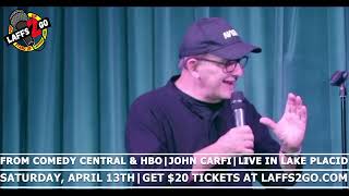 Laffs2Go Presents: John Carfi from Comedy Central, HBO and E!