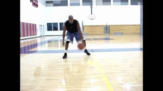 Dre Baldwin: Full Court Dribbling Drill Combo Move In & Out Thru Legs Crossover | Derrick Rose DWade
