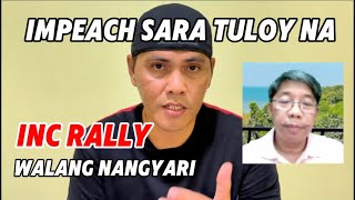 WALANG NANGYARI SA INC RALLY AYUN KAY ATTY.VLOGGER ENZO RECTO