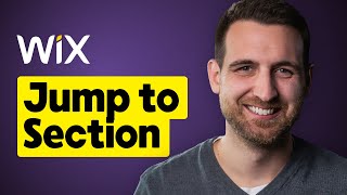 How to Jump to a Section on Wix