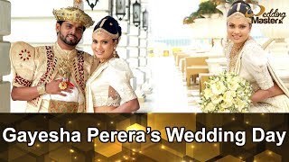 Gayesha Perera's Wedding Day