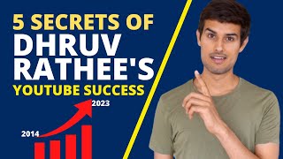 Top 5 Secrets of Dhruv Rathee's YouTube Success | Want to grow on YouTube Watch this |